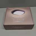 2 Pack Motion Sensor Rechargeable Ceiling Light with Remote, 12000mAh Wireless Shower Lights for Inside Shower, Battery Operated Closet Light Sensored Indoor LED Overhead Lighting No Wiring for Garage (Black)