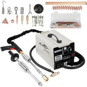 Spot Welder Dent Puller Machine Body Repair Dent Removal Tools 6 Models Dent Puller Welder 110V 3800A Car Dent Puller Smaller Welding Spot Stud Welder Dent Repair Kit Dent Remover Tool For Car/Trucks