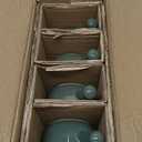 MONITO 14 Oz French Onion Soup Bowls, Ceramic Soup Bowls with Handles, Stackable Soup Crocks Oven Safe for Chili, Beef Stew, Cereal,Casseroles Microwave & Dishwasher Safe, Set of 4, Forest Green