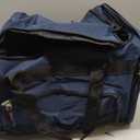 Gym Bag 22 inch Sport Duffle Bag for Men, Navy Blue | 55L, Large Capacity, Multi Pockets, Weekender, Travel, 22"×12"×13"