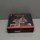 Oval Air Cleaner Intake Filter Kit Compatible with Harley Softail Breakout FXBR Fat Boy FLFB Street Bob FXBB Fat Boy Gray Ghost FLSTFI Heritage Classic FLHC Low Rider S FXLRS 2025 (Black)