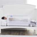 Regalo Swing Down Crib Rail, with Reinforced Anchor Safety System