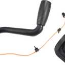 Motoforti Automatic Transmission Shift Lever, Shift Select Lever with Tow Switch, for Chevy Silverado 1500 2500 3500, Rubber Metal, Black