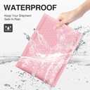 UCGOU Bubble Mailer 6x10 Inch 100 Pack Usable Size 6x9 Inch Light Pink Poly Padded Envelopes Waterproof Bubble Bags for Small Business Shipping Self Seal Mailing Envelopes for Jewelry Makeup Supplies