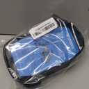 Whale Fall Bike Frame Bag Waterproof, 3D Eva Hard Shell, Bike Phone Holder, Bicycle Top Tube Bag, Cycling Pouch with Rain Cover, Bike Accessories for Phones Under 7" (Black)