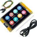 Hosyond 3.2'' ESP32 LCD Display Resistive Touchscreen with WiFi+BT, ST7789P3 Driver 240x320 TFT SPI Screen Module for Arduino