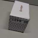 ArtEight Recipe Box - White 4x6 Inch Card Set With 25 Cards, 10 Dividers - Durable Metal Box