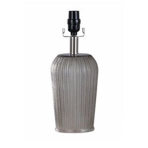 Stylecraft Glass Table Lamp - Gray