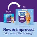Fresh Step Odor Shield Advanced Multi Cat Clumping Litter with Febreze, 18.5 lb Each, Pack of 2 