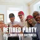 Retirement Gifts for Women Men 2026, Best Personalized Funny Retired Ideas Gifts (Red)