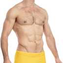 Taddlee Men's Swimwear Sexy Swim Briefs Bikini Board Surf Shorts Boxer Swimsuits (Yellow, XL)
