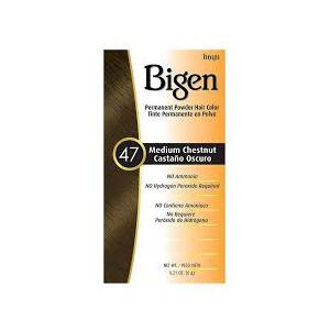 #46 Light Chestnut Bigen Permanent Powder - 6 Pack
