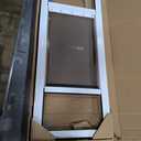 PetSafe Sliding Glass Pet Door - No-Cut DIY Install Doggy Door for Renters - Aluminum Frame - Adjustable Height 75 7/8" to 80 11/16" - Ideal for Large Dogs Up to 130 lb - White