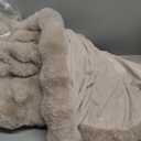 dusty pink blanket