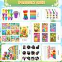 BenLouis 96Pcs Hawaiian Luau Party Favors Aloha Summer Tiki Theme Coloring Books Crayons Sticker Set Bulk for Kids Beach Pool Birthday Goodie Bag Stuffer Classroom Gifts Rewards Craft Pinata Fillers