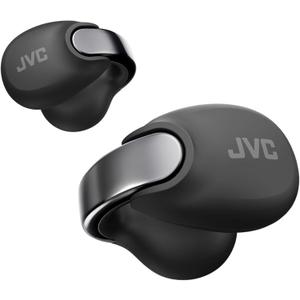 JVC Nearphones Open Ear True Wireless Headphones - Open Ear Earbuds - Bluetooth 5.3-24H Playback - IPX4 Water Resistant - Built-in Mic - Awareness & Comfort - Ear Clip Earbuds - HANP1T (Black)