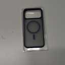 TORRAS Stronger Magnetic & Shockproof for iPhone 17 Pro Max Case, Fit for MagSafe, Military Grade Drop Protection, Camera Control, DIY Button, Slim for iPhone 17 Pro Max Case Translucent Deep Blue