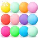 12 Pcs Stress Balls Set for Adults and Kids - Squishy Ball Sensory Fidget Toys for Anxiety Relief - Squeeze Ball Party Favors Bulk Pack - Classroom Prize - Birthday Halloween