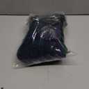 Inflatable Travel Foot Rest Pillow, Kids Airplane Bed, Adjustable Height Leg Pillow for Air Travel, Make a Flat Bed for Kids and Toddlers, Great for Airplane, Train, carBlue, 1 Pack