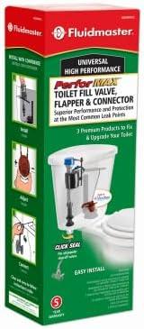 Fluidmaster Performax Fill Valve And Flapper Kit Plastic