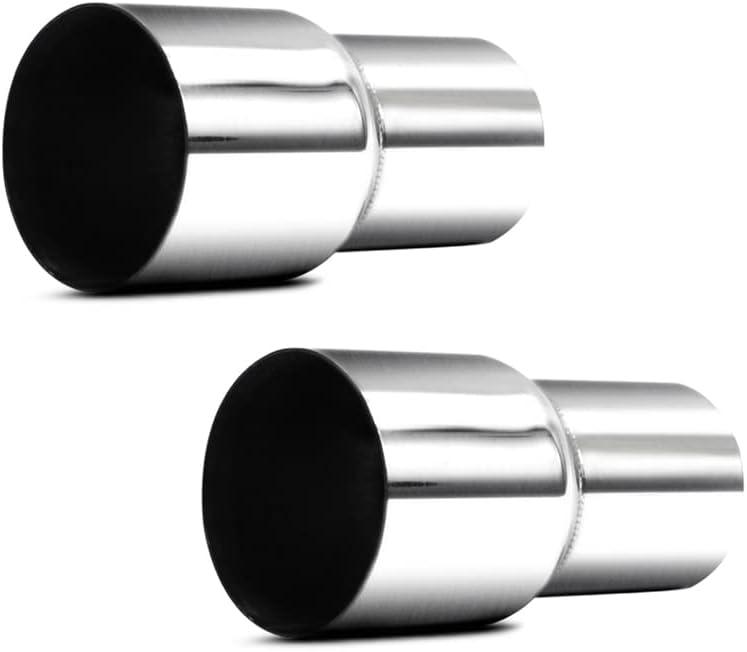 Universal 2.5" ID to 3" ID Exhaust Pipe Adapter Connector Reducer 304 Stainless Steel 2.5 Inch to 3.0 Inch 2 1/2 ID to 3.0 ID kit, 2 PCS