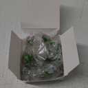 Warmtree 10 Pcs Diorama Rocks Fake Rock Miniature Stone Rock Statue for Diorama Supplies Micro Train Landscape Railway Sand Table Zen Garden Accessories (Green)