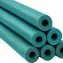 Chochkees Pool Noodles 52" x 2.5" Inch Swimming Hollow Core Foam Tube, Floating Thick Noodles for Floating, Pool Accessories, 12-Pack