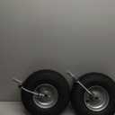 (2-Pack) 13x5.00-6 Lawn Mower Tires,13 Inch Tire & Wheel Assembly- 3/4" & 5/8" bushing, 3" Centered Hub,Replacement for lawn and Garden Turf mowers