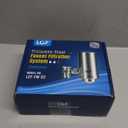 LCF 360° Rotating Stainless-Steel Faucet Water Filter - High Flow, Mineral-Enhanced Tap Water Filter, Reduces Chlorine, Heavy Metals and Bad Taste, Easy Install, 320 Gallons, Kitchen Sink Ideal