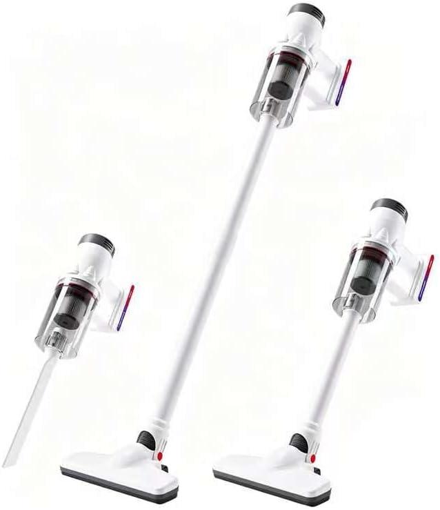 KEROMEE Cordless Vacuum Cleaner, Handheld 5in1 Small Stick Lightweight Vacuum Car Vacuum for Pet Hair Hardwood Floor Cleaning
