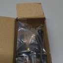 Self Locking Gate Latch for Wooden Fence, Heavy Duty Automatic Gravity Fence Latch for Wood Metal Gate, Gate Hardware Door Lock for Outdoor Pool Garden Shed, Black, 1Pack