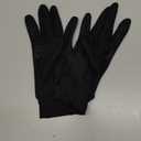 MCTi Lightweight Gloves Liners for Men Women, Touch Screen Gloves with Conductive Microfiber, Palm Silicone, for Running Driving Hiking (Medium, Black)