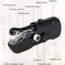 Handheld Sewing Machine,Portable Mini Sewing Machine with Accessory Kits,Easy Operated for Beginners