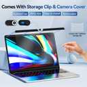 Magnetic Anti Blue Light Screen Protector for MacBook Air/Pro 13 Inch (2016-2022, M1, M2 ), Removable MAC 13.3" Blue Light Filter, Bubble-Free Install, Eye Protection Glare Laptop Screen Protector