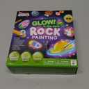 JOYIN Rock Painting Kit- Glow in The Dark Rock Kit, Arts and Crafts for Kids Ages 6-12, Art Supplies Toy, Kids Craft Paint Kits, Arts & Crafts for Boys Girls Birthday Party Gift Toy