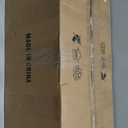 26 in Large Outdoor Wall Lantern, Modern Matte Black Exterior Light Fixtures for House with Clear Glass Shade, Large Outdoor Light Fixtures Wall Mount E12 Base Garage & Porch Wall Light