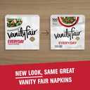 Vanity Fair Everyday Paper Napkins, 200 Count, Disposable Napkins Made Soft And Smooth For Everyday Meals