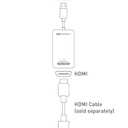 Cable Matters SuperSpeed USB 3.0 to HDMI Adapter (USB to HDMI Adapter) for Windows up to 1440p in Black