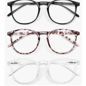 IBOANN Iconic Blue Light Glasses for Woman - Computer Glasses 99% Blue Light Blocking - Anti Eyestrain & UV Glare Protection