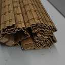 LazBlinds Cordless Bamboo Roman Shades, 22.5x48, Highfield Teak