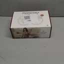 Momcozy M5 Hands-Free Wearable Breast Pump, Double-Sealed Flange for Baby-Like Comfort, 3 Modes & 9 Suction Levels, Portable Electric Pump – 24mm, 2-Pack Quill Gray