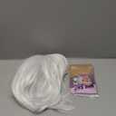 Blonde Curly Wig Women 50s Wig Short Wavy Blonde Hair Heat Resistant Synthetic 60s Lady Hair for Halloween Cosplay Costume