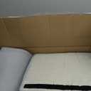 Baby Climbing Blocks, Soft Play Set for Crawling Baby 6-12 Months, Anti-Slip Particles Bottom & Velcro Connectors, High-Density Foam Gym with Soft Fabric Cover (Balls not Included)(Grey)