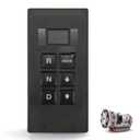 29551555 Transmission Push Button Shift Selector Compatible with Allison TransmissionReplace Number 29544831 29546209 29546211 29551495 29546171