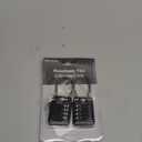 Puroma TSA Locks for Luggage, 2 Pack Luggage Locks TSA Approved 4-Digit Combination Cable Travel Lock Zinc Alloy for Suitcases, Bags, Toolboxes, Backpacks & Gym Lockers (Black)