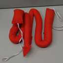 2 Pieces Devil Tail Costume Accessories Tail for Male and Female Devil Costume Accessory for Costume Party Devil Cosplay, Red, (Simple Style, 24 Inch)