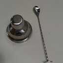 Ohtomber 24OZ Cocktail Shaker Set - Cocktail Bar Martini Drink Shaker Set with Strainer, Stainless Steel Bartender Kit Drink Mixer with Jigger, Mixing Spoon, Bar Accessories for Beginners (Silver)