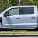 in-Channel Window Visors Rain Guards for 2017-2026 Ford F250 F350 F450 F550 Super Duty SuperCrew, Window Vent Wind Shades Deflectors for 17-26 F-250~F-550 SD Crew Cab
