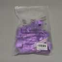 ZYBOUTIC Baby Girls Metallic Shorts Sparkle Shiny Toddler Shorts PU Faux Leather Girls Birthday Short Pants Halloween Christmas Newyear Purple 5-6years