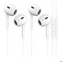2 Packsfor iPhone Headphones Wired Earbuds/Earphones Nosie Reduction Builtin Microphone & Volume Control Headsets Compatible with iPhone 14/13/12/11/XR/XS/X/8/7/SE/Pro/Pro Max